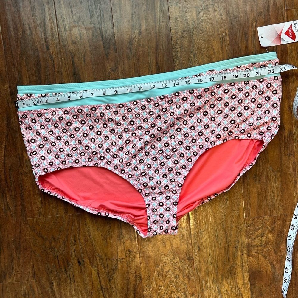NWT Land’s End Bikini Bottom Polka Dots Multicolored - Picture 8 of 9